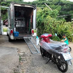 รถขนย้ายรถมอเตอร์ไซค์ รถขนย้ายรถมอเตอร์ไซค์